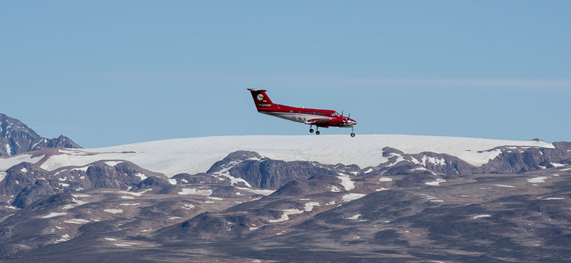 Propeller landing - Photo: Bo Normander